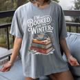 I'm Booked For The Winter Book Lover Women's Comfort Colors T-Shirt Gray I'm Booked For The Winter Book Lover Women's Comfort Colors T-Shirt Gray