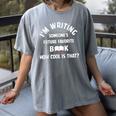 I'm Writing Someone's Future Favorite Book How Cool Is That Women's Comfort Colors T-Shirt Gray