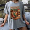 Introvert Book Lover The Bookworm's Retreat Women's Comfort Colors T-Shirt Gray