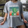 Introvert Selectively Social Anti-Social Shy Women's Comfort Colors T-Shirt Gray Introvert Selectively Social Anti-Social Shy Women's Comfort Colors T-Shirt Gray