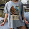 Introverted But Willing To Discuss Nephilim Women's Comfort Colors T-Shirt Gray Introverted But Willing To Discuss Nephilim Women's Comfort Colors T-Shirt Gray
