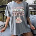 If It Involves Books & Pajamas Count Me In Cute Pajama Night Women's Comfort Colors T-Shirt Gray