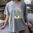 It's A Beautiful Day To Read A Book Librarian Book Lover Women's Comfort Colors T-Shirt Gray