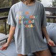 It's A Good Day To Read A Book Books Library Reading Women's Comfort Colors T-Shirt Gray