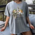 It's A Good Day To Read A Book Frog Toad Women's Comfort Colors T-Shirt Gray