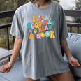 It’s A Good Day To Read A Book Reading Bookworm Reader Women's Comfort Colors T-Shirt Gray