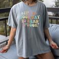 It's A Good Day To Read A Book Reading Librarian Teacher Kid Women's Comfort Colors T-Shirt Gray It's A Good Day To Read A Book Reading Librarian Teacher Kid Women's Comfort Colors T-Shirt Gray