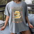 It's Not Hoarding If It's Books Book Lover Graphic Women's Comfort Colors T-Shirt Gray It's Not Hoarding If It's Books Book Lover Graphic Women's Comfort Colors T-Shirt Gray