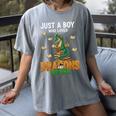 Just a Boy Who Loves Dragons And Books Reading Dragon Women's Comfort Colors T-Shirt Gray Just a Boy Who Loves Dragons And Books Reading Dragon Women's Comfort Colors T-Shirt Gray