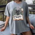 Just One More Chapter Bookish Book Reading Botanical Women's Comfort Colors T-Shirt Gray Just One More Chapter Bookish Book Reading Botanical Women's Comfort Colors T-Shirt Gray