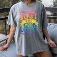 JUST ONE MORE CHAPTER Fun Reading Book Lover Women's Comfort Colors T-Shirt Gray JUST ONE MORE CHAPTER Fun Reading Book Lover Women's Comfort Colors T-Shirt Gray