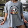 I Just Want To Read Books And Pet Cats Raglan Baseball Tee Women's Comfort Colors T-Shirt Gray I Just Want To Read Books And Pet Cats Raglan Baseball Tee Women's Comfort Colors T-Shirt Gray