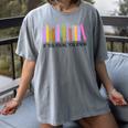 If You Know You Know 6 7 Reading Books Lovers Women's Comfort Colors T-Shirt Gray