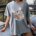 Koala Reading Book Pajama Sleep Women's Comfort Colors T-Shirt Gray