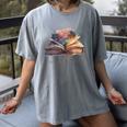 Let The Adventures Begin Book Lovers Magical Whimsical Art Women's Comfort Colors T-Shirt Gray Let The Adventures Begin Book Lovers Magical Whimsical Art Women's Comfort Colors T-Shirt Gray