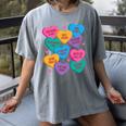 Librarian Shirt Valentines Book Worm Reading Tshirt Premium Tri-Blend Women's Comfort Colors T-Shirt Gray