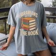 Librarians Do It By The Book Librarian Women's Comfort Colors T-Shirt Gray Librarians Do It By The Book Librarian Women's Comfort Colors T-Shirt Gray