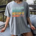 Library Advocacy Try Reading Books Instead Of Banning Them Women's Comfort Colors T-Shirt Gray