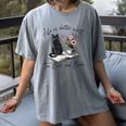 Life Better With 2 Cats Books Kitten Kitty Women Girls Kids Women's Comfort Colors T-Shirt Gray Life Better With 2 Cats Books Kitten Kitty Women Girls Kids Women's Comfort Colors T-Shirt Gray
