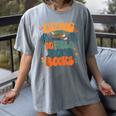 Lifting To Hold More Books Weightlifting Workout Bookish Women's Comfort Colors T-Shirt Gray