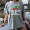 Most Likely To Read A Book Matching Christmas Elf Women's Comfort Colors T-Shirt Gray Most Likely To Read A Book Matching Christmas Elf Women's Comfort Colors T-Shirt Gray