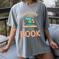 Take a Look It's In a Book Reading Teacher Book Lover Women's Comfort Colors T-Shirt Gray Take a Look It's In a Book Reading Teacher Book Lover Women's Comfort Colors T-Shirt Gray