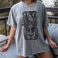 Lost In a Book Women's Comfort Colors T-Shirt Gray