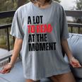 A Lot To Read At The Moment Reading Book Reader Nerd Women's Comfort Colors T-Shirt Gray A Lot To Read At The Moment Reading Book Reader Nerd Women's Comfort Colors T-Shirt Gray