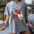 Manatee Reading Books Matching Bookworm Readers Librarian Women's Comfort Colors T-Shirt Gray Manatee Reading Books Matching Bookworm Readers Librarian Women's Comfort Colors T-Shirt Gray