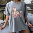 Marie Antoinette Reading A Book Women's Comfort Colors T-Shirt Gray Marie Antoinette Reading A Book Women's Comfort Colors T-Shirt Gray