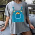Mouse Halloween Costume Book Cookie Teacher Student Women's Comfort Colors T-Shirt Gray