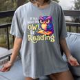 If You Need Me Owl Be Reading Book Lover Reading Bookworm Women's Comfort Colors T-Shirt Gray