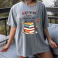 Nerdy Moms Raise Interesting Kids Books Science Women's Comfort Colors T-Shirt Gray Nerdy Moms Raise Interesting Kids Books Science Women's Comfort Colors T-Shirt Gray