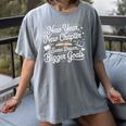 New Year New Chapter Same Dream Bigger Goals 2026 Book Lover Women's Comfort Colors T-Shirt Gray New Year New Chapter Same Dream Bigger Goals 2026 Book Lover Women's Comfort Colors T-Shirt Gray