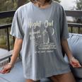 Night Owl Book Club Bookish Book Lover Tee Women's Comfort Colors T-Shirt Gray Night Owl Book Club Bookish Book Lover Tee Women's Comfort Colors T-Shirt Gray