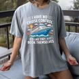 I Have No Control On A Cruise They Book Themselves Women's Comfort Colors T-Shirt Gray