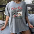 North Pole Book Club Book Lover Bookish Bookworm Christmas Women's Comfort Colors T-Shirt Gray North Pole Book Club Book Lover Bookish Bookworm Christmas Women's Comfort Colors T-Shirt Gray