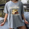 Not Hoarding If It's Books Reader Book Nerd Book Reading Women's Comfort Colors T-Shirt Gray
