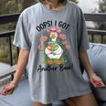Oops I Got Another Book Cute Goose Librarian Reading Teacher Women's Comfort Colors T-Shirt Gray Oops I Got Another Book Cute Goose Librarian Reading Teacher Women's Comfort Colors T-Shirt Gray