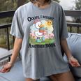Oops I Bought Another Book Duck Sunshine Women's Comfort Colors T-Shirt Gray
