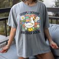 Oops I Bought Another Book Goose Women's Comfort Colors T-Shirt Gray Oops I Bought Another Book Goose Women's Comfort Colors T-Shirt Gray