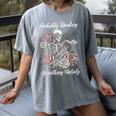 Probably Reading Something Unholy Book Lovers Women's Comfort Colors T-Shirt Gray Probably Reading Something Unholy Book Lovers Women's Comfort Colors T-Shirt Gray