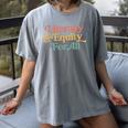 Protect Libraries Banned Books Literacy And Equity For All Women's Comfort Colors T-Shirt Gray