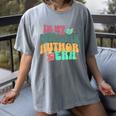 In My Published Author Era Cute Book Lover Writer Retro Tee Women's Comfort Colors T-Shirt Gray In My Published Author Era Cute Book Lover Writer Retro Tee Women's Comfort Colors T-Shirt Gray