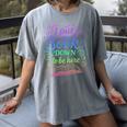 I Put My Book Down To Be Here Whimsical Graphic For Readers Women's Comfort Colors T-Shirt Gray