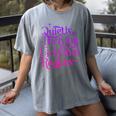 Quietly Thriving In Fictional Realms Book Lovers Women's Comfort Colors T-Shirt Gray