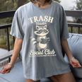 Raccoon Bookworm Readers Library Smut Reader Spicy Book Romance Rash Reader Social Club Women's Comfort Colors T-Shirt Gray Raccoon Bookworm Readers Library Smut Reader Spicy Book Romance Rash Reader Social Club Women's Comfort Colors T-Shirt Gray
