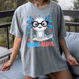 I Read Alotl Cute Axolotl Reading Book Lover Women's Comfort Colors T-Shirt Gray