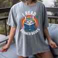 I Read Banned Books For Men Women Cat Banned Books Women's Comfort Colors T-Shirt Gray I Read Banned Books For Men Women Cat Banned Books Women's Comfort Colors T-Shirt Gray