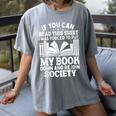 If You Can Read This For Book Lovers Reading Women's Comfort Colors T-Shirt Gray If You Can Read This For Book Lovers Reading Women's Comfort Colors T-Shirt Gray